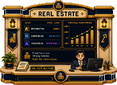 The real estate booth