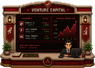 The venture capital booth